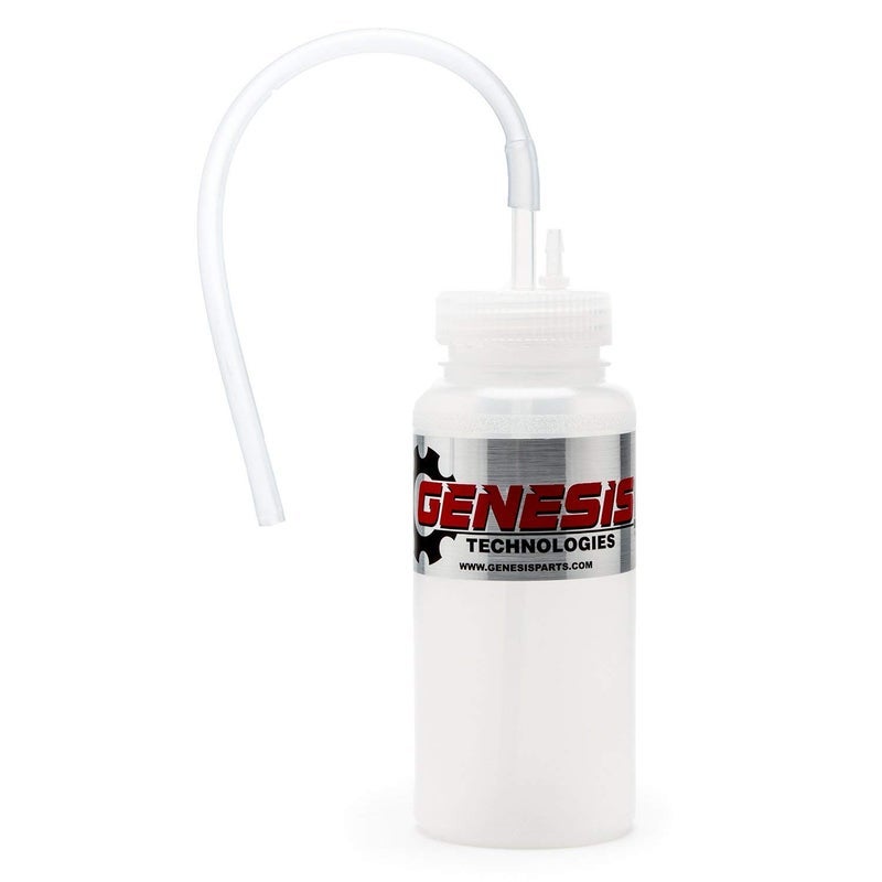 Genesis Technologies Genesis Universal One Person Dual Brake Bleeder Bottle with 16 lb. Magnet Mount, Stainless Steel Cable, and 12 Inch Fluid Tube - Image 2